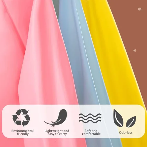 Vista 2 de Chubasqueros para niños, impermeable 3D, con dibujos animados, poncho para niñas y niños de 2 a 12 años