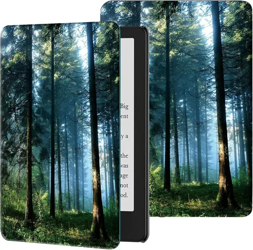 Vista 16 de Rossy Funda para Kindle de 10ª generación 2019, delgada, de piel sintética, ajustable, con encendido y apagado automático para Kindle de 10ª