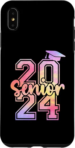 Vista 11 de Funda para iPhone 11 Pro Max Senior 2024 Clase de 2024 Seniors Graduación 2024 Senior 24