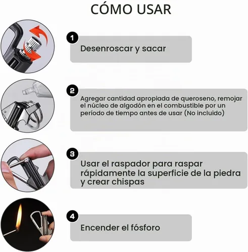 Vista 7 de Encendedor de llama permanente Infinity, llavero con abrebotellas multiusos, cerilla reutilizable, llavero de llama eterna para supervivencia al