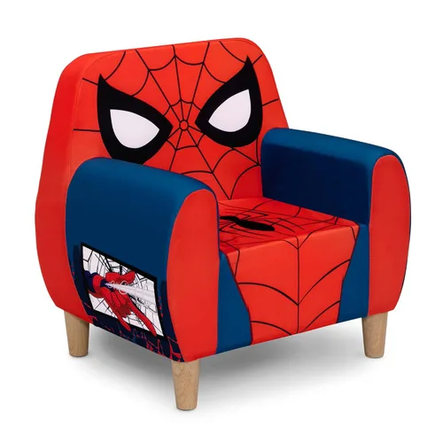 Vista 8 de Delta Children Batman Batwheels - Silla de espuma para niños, color azul