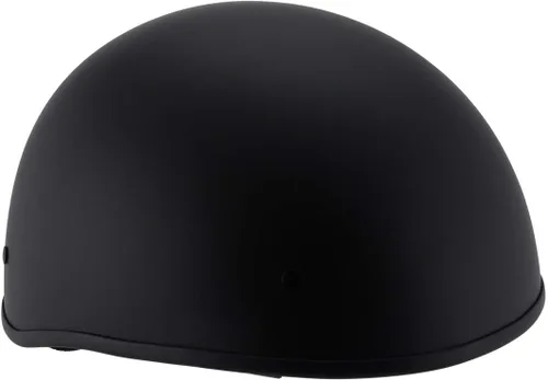 Vista 7 de Milwaukee Performance helmet-mph Bare Bones Dot casco mate – Color Negro Mate Mate negro