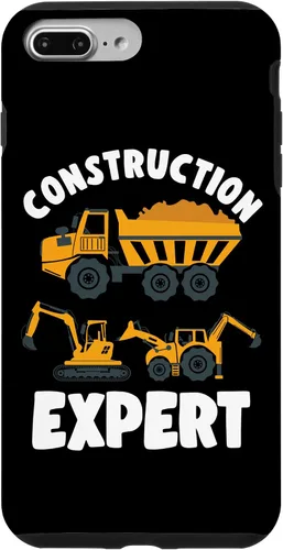 Vista 12 de iPhone 13 Pro Max Truck Construction Expert Excavator Digger para niño pequeño caso