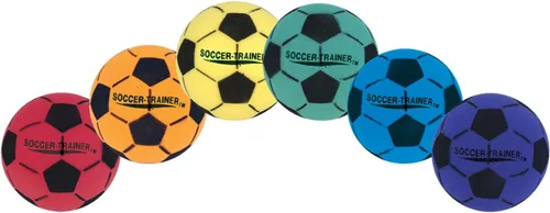 Vista 4 de Champion Sports Soccer and Volleyball Foam Ball Sets of 6 – Soft 8 Inch Diameter Ultra-Light Foam - Lightweight & Durable for Indoor Play, Safe &