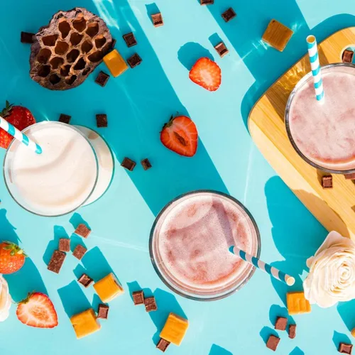 Vista 6 de WonderSlim Paquete de batido de reemplazo de comidas y bebidas calientes de proteínas