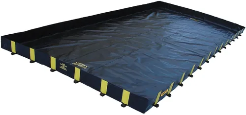 Vista 22 de Justrite Rigid-Lock QuickBerm®, 4' x 6' x 12