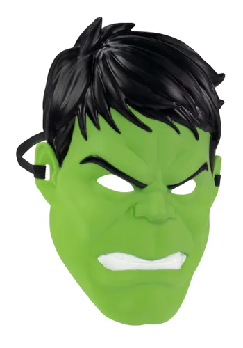 Vista 3 de Máscara Valor Hulk de Marvel para Niños Multicolor