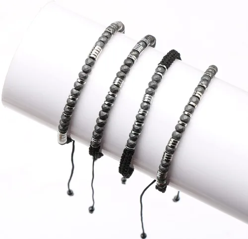Vista 5 de JoycuFF Pulseras inspiradoras con código morse para hombres y mujeres, mejores amigos, madre, hija, hermana, tía, abuela, regalos para el día