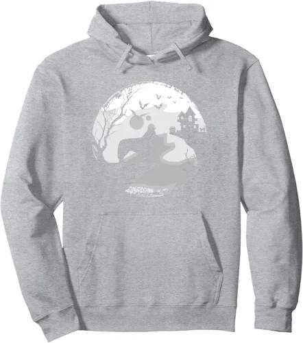Vista 3 de Border Collie Happy Halloween Costume Dog Boo Dogs Pullover Hoodie