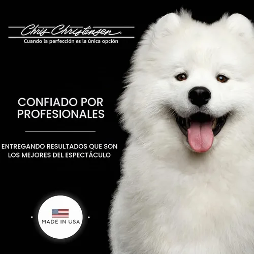 Vista 5 de Chris Christensen Colestral Chalk Helper - Crema acondicionadora para perros, barbas, mejillas y pecho, acicalar como un profesional, restaura