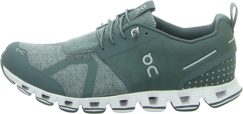 Vista 2 de ON Tenis para correr Cloud Terry Textil Sintético Oliva para hombre talla 11 de EE UU Verde Oliva