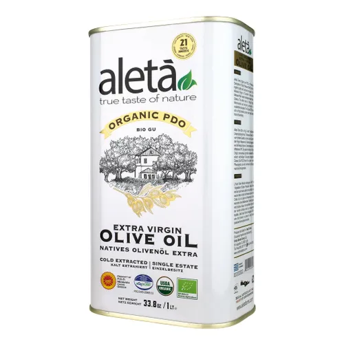 Vista 11 de Aleta Farms - Aceite de oliva virgen extra, orgánico USDA, aceite de oliva rico en polifenoles de una sola finca, prensado en frío, premios globales