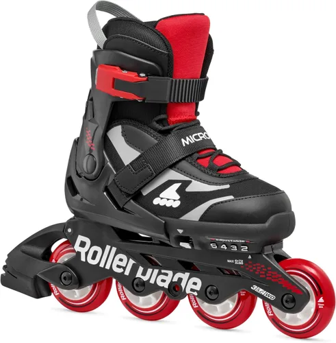Vista 7 de Rollerblade Microblade - Patines en línea ajustables para niños, para jóvenes, rendimiento juvenil