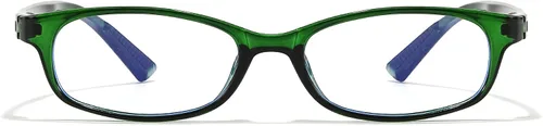 Vista 6 de SODQW Office-Siren - Gafas de luz azul para mujeres, armazón rectangular, anteojos pequeños Y2K, anteojos de computadora antifatiga visual