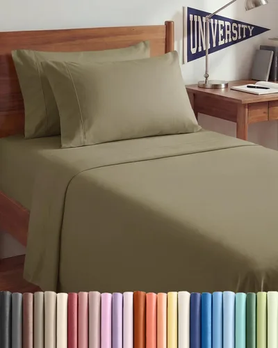 Vista 132 de Juego de sábanas Twin de 4 piezas - Cómodo, transpirable y refrescante - Juego de ropa de cama de lujo de hotel ultrasuave con bolsillos profundos