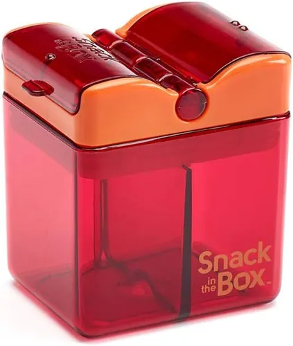 Vista 10 de Precidio Design Snack in the Box NUEVO Contenedor de aperitivos reutilizable ecológico amigable con los dedos (azul) 1001BL