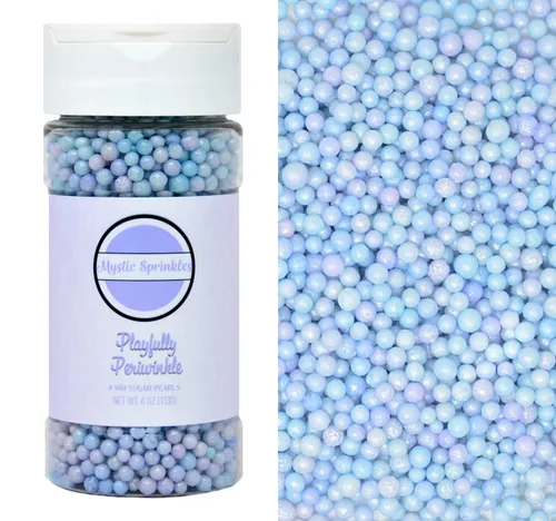 Vista 9 de Mystic Sprinkles Botellas de perlas de azúcar de 0.157 in (mezcla de tuxedo de perlas de azúcar de 0.157 in 4.2 onzas)