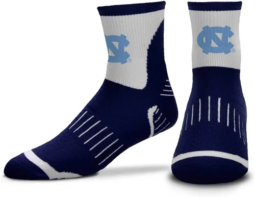 Vista 20 de For Bare Feet Adult NCAA Surge Quarter Length Crew Socks - All Weather Performance - Men & Women - Enhance Your Team Footwear