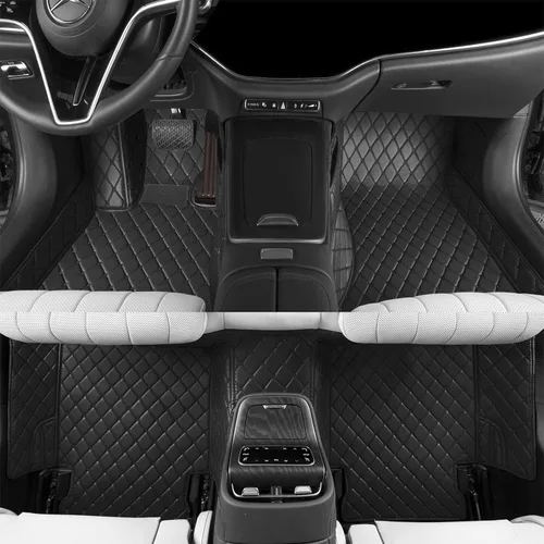 Vista 14 de Alfombrillas personalizadas Yaruicar para 99.99% de sedanes, SUV, autos deportivos, para hombres y mujeres, protección completa, almohadillas Negro