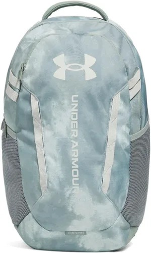 Vista 25 de Under Armour Mochila Hustle 6.0 unisex para adultos (002) Negro / Negro / Blanco