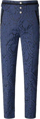 Vista 2 de VATPAVE - Pantalones góticos para hombre, pantalones de disfraz steampunk victorianos