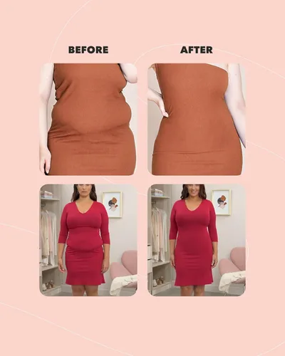 Vista 4 de SHAPERMINT - Faja moldeadora para mujer, shorts de control de abdomen de cintura alta, ropa interior para mujer