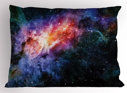 Vista 40 de Lunarable Juego de 2 fundas de almohada de caricaturas, automóvil deportivo de velocidad moderna, imagen exquisita del automóvil, ropa de cama
