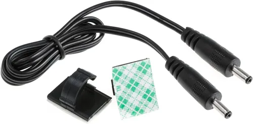 Vista 10 de EShine, cable de interconexión, para LED bajo el gabinete con gancho para cable para una cómoda instalación Negro