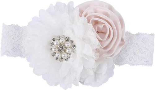 Vista 2 de Bow Dream 2 piezas de vestido de bebé niña con mariposas para boda, bautizo, bautizo, fiesta de 0 a 24 meses