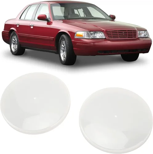 Vista 6 de Lente de cúpula redonda, 2 lentes de cubierta de luz de cúpula de ticket de 5 pulgadas 77‑570 de repuesto para CROWN VICTORIA 1998‑2011