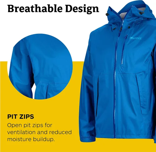Vista 3 de Marmot Magus - Chaqueta ligera impermeable para hombre.