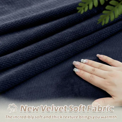 Vista 71 de Arfntevss Fundas de sofá seccional reclinable de terciopelo, Funda de sofá seccional de esquina para sofá reclinable, Funda elástica suave