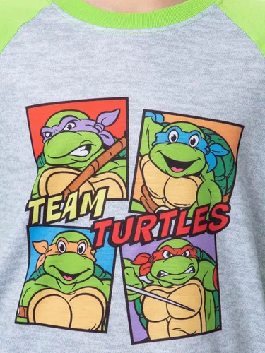 Vista 3 de INTIMO Teenage Mutant Ninja Turtles - Conjunto de pijama corto para niño, Multi colorido