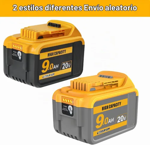 Vista 2 de waitley Batería de repuesto de 20V 9Ah compatible con herramientas Dewalt