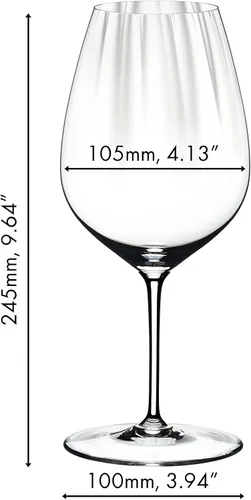Vista 3 de Riedel Copas de vino de alto rendimiento, juego de 4
