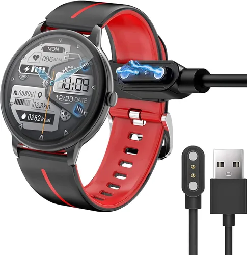 Vista 2 de Compatible con cargador de relojes inteligentes HYSTORM, cargador magnético de repuesto de 0.112 in compatible con relojes inteligentes HYSTORM G98