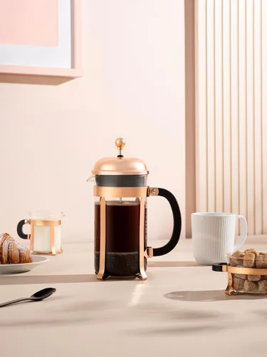 Vista 19 de Bodum Chambord - Cafetera de prensa francesa, Jarra de vidrio, Cromado