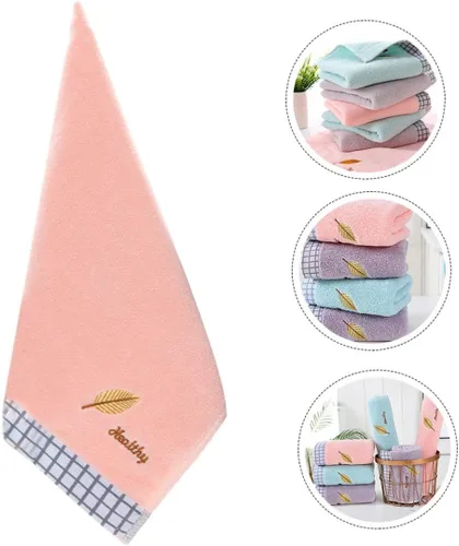 Vista 9 de UPKOCH Toalla de cara bordada Toallas decorativas Toalla de baño de microfibra Toallas de baño decorativas Toallas de cocina Toallas de cocina
