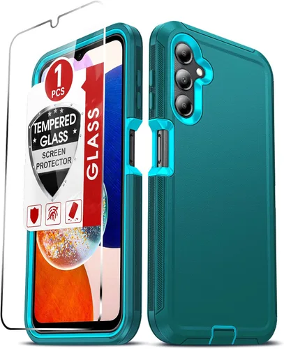Vista 15 de LeYi Funda compatible con Samsumg Galaxy A05 4G: Galaxy A05 4G con resistente a los golpes, 3 en 1 de cuerpo completo, protección resistente