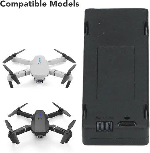 Vista 3 de Batería RC Drone Quadcopter Drone Reemplazo de Batería, 3.7V 1800mAh Li Reemplazo para UAV para E88 E88PRO E88MAX E525 E99 E99PRO P1 P5PRO K3 S1 P8