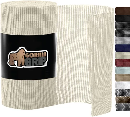 Vista 29 de GORILLA GRIP powerGRIP - Forro para estante de cajón y gabinete, agarre grueso y fuerte, forros no adhesivos que protegen armarios de cocina