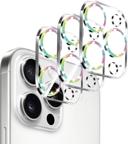 Vista 109 de Dengduoduo Paquete de 3 protectores de lente de cámara de vidrio templado para iPhone 15 de 6.1 pulgadas y para iPhone 15 Plus de 6.7 pulgadas