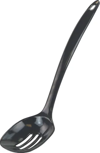 Vista 5 de Reston Lloyd Cuchara ranurada de melamina utensilio de cocina de alta calidad con mango ergonómico resistente al calor, plástico duradero sin BPA