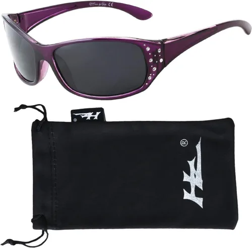 Vista 3 de Gafas de sol polarizadas para mujer - Gafas de sol de moda premium - Gafas de sol de diseño Elettra serie HZ para mujer