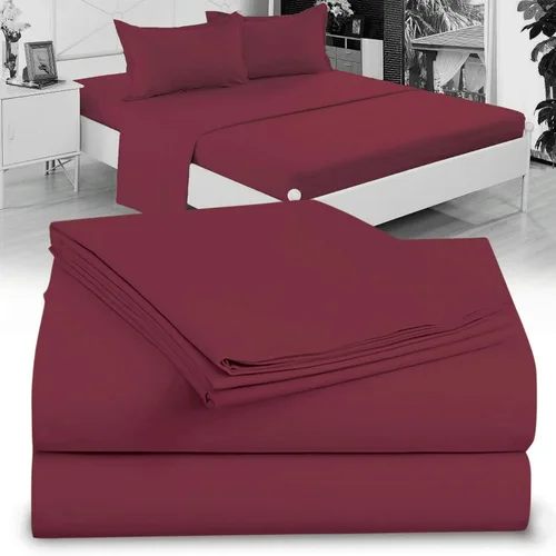 Vista 62 de Juego de Sábanas Twin - Sábanas de Cama Twin de Microfibra Ultra-Suave 1800 - Doble Cepillado - Bolsillos Profundos - Ajuste Fácil - Sin Arrugas Gris