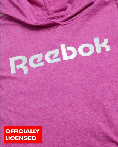 Vista 4 de Reebok Conjunto de pantalones y leggings para niña, 2 piezas, camiseta de manga larga con cuello redondo y pantalones de yoga, atuendo a juego