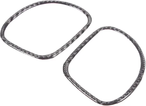 Vista 4 de Co-Pilot - Kit de moldura de marco de salida de aire para salpicadero compatible con Chevrolet Corvette C5 Z06 1998-2004, consola central de fibra