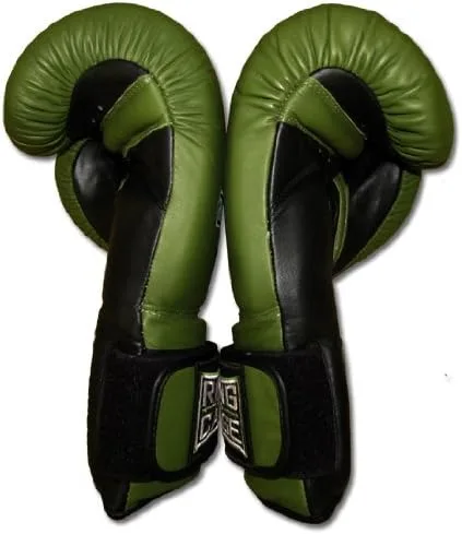 Vista 4 de Ring to Cage Guantes de combate de espuma MiM-Foam de 50 onzas, correa de seguridad para Muay Thai, MMA, kickboxing, boxeo (50 onzas)