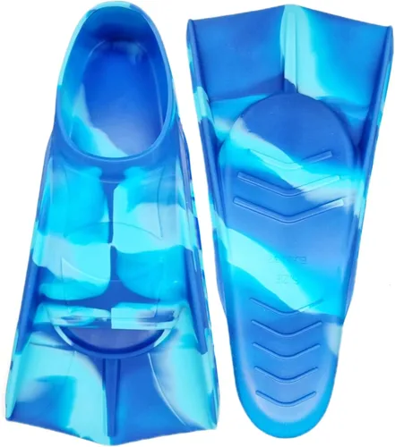 Vista 2 de Cómodas aletas de natación de silicona flexible