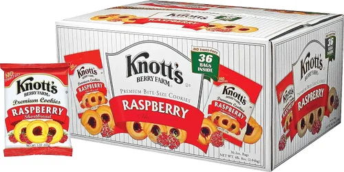 Vista 2 de Knott's Berry Farm - Galletas de mantequilla prémium de mermelada de bayas, paquete de 2 onzas, 36/caja 59636